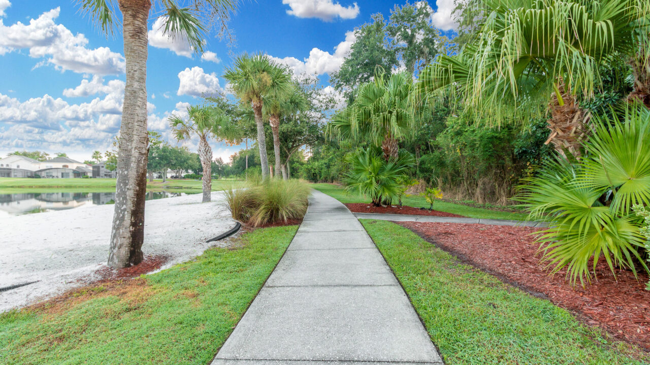 Path in Orlando Florida Resort