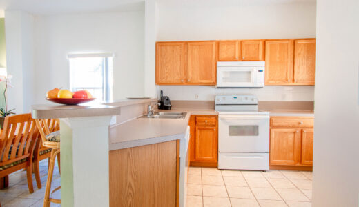 Kitchen of Berkley lake Townhomes in Kissimmee